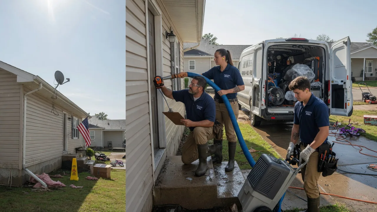 Ceiling Water Damage Restoration in Garrison, MN near me
